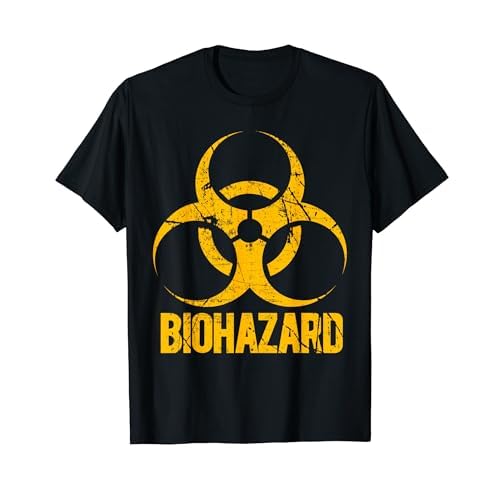 バイオハザード グランジスタイル アンティーク調 毒性 ビンテージ Tシャツ