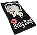 Betty Boop Kiss Tin Microfibre Très Absorbant Doux Serviette à Main Confortable Serviettes pour Le Visage Serviettes polyvalentes pour Salle de Bain extérieure Hôtel Spa ou Salle de Sport