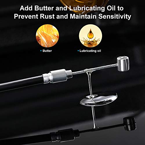 Deapher 1 Pair Front And Rear Brake Cable For Mountain Bike, Brake Wire Set For Road Bike And Common Bike (Black1) #TOP5