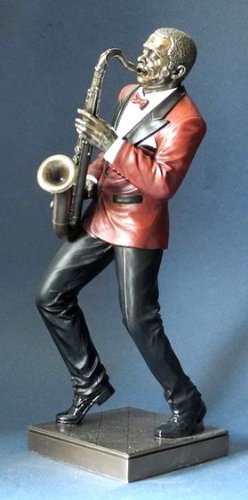 Musique Jazz Sculpture - Saxophone - Collection 'Le Monde Du Jazz' des Parastone Ateliers