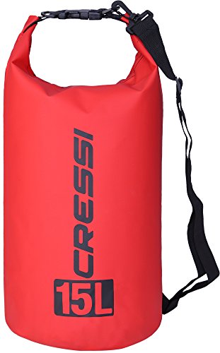 Cressi Dry Bag Mochila Impermeable para Actividades Deportivas  Unisex Adulto  Rojo Claro