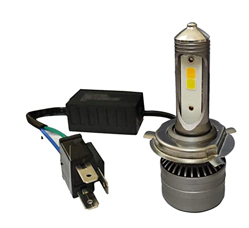 A2D W-Y Led H4 HS1 Bike Headlight Bulb High Low Beam White Yellow for Bike of Royal Enfield Thunderbird Storm-image-29