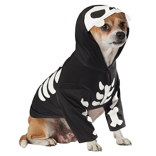 Disfraz Esqueleto para Perros o Gatos, Mediano