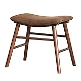 Pieds de tabouret en bois stables : les pieds du tabouret sont fabriqués en bois de haute qualité, et la surface a une peinture écologique, qui ne sera pas corrodée et a une forte capacité de charge.