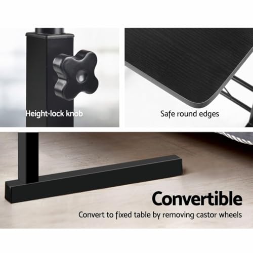 Image of Multi-Purpose Laptop Table, Study Table| Bed Table| Adjustable Height, Portable for Office, Work Form Home | DIY Table, Easy to Assemble, Engineered (Wood)