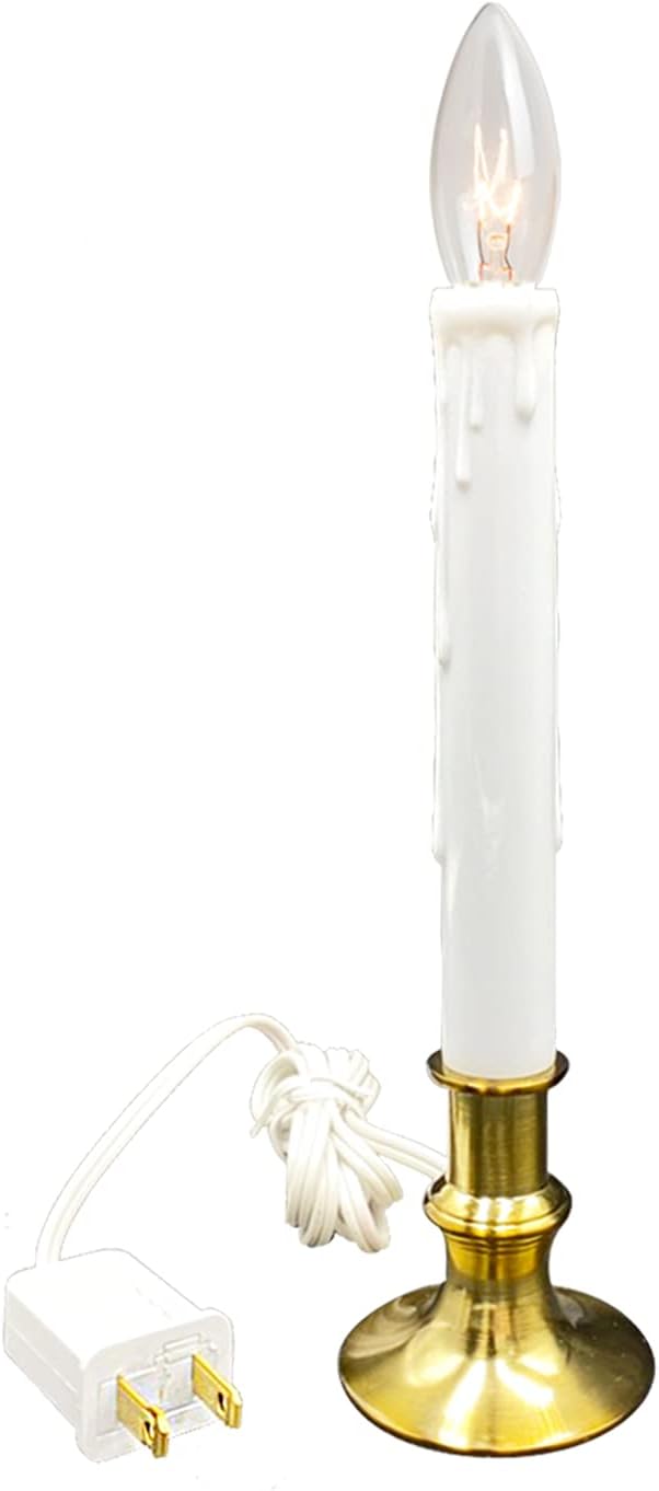 New Ideal Lights Window Candle Electric with Daily Timer