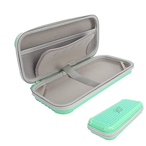 Funda protectora de transporte contra arañazos y caídas bolsa rígida Switch verde 2
