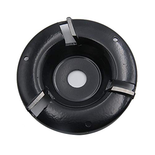 Three-tooth Power Wood Carving Disc Tool Milling Cutter for 16mm Aperture Angle Grinder