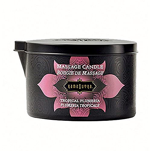 Bougie de massage Kamasutra Nuit tropicale pour éliminer le stress et la peau sèche