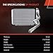 A-Premium HVAC Heater Core Compatible with Ford Country Squire, Crown Victoria, LTD Crown Victoria, Lincoln Town Car & Mercury Colony Park, Grand Marquis, Marauder, Replace# E9AZ-18476-A, E9AZ18476A