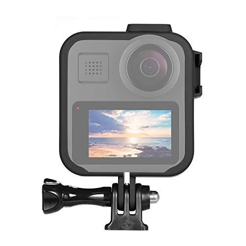 Andoer-Action-Camera-case-Camera-Plastic-Protective-Frame-Housing-Vlog-Cage-with-Dual-Cold-Shoe-Mounts-for-GoPro-Max-Sports-Camera