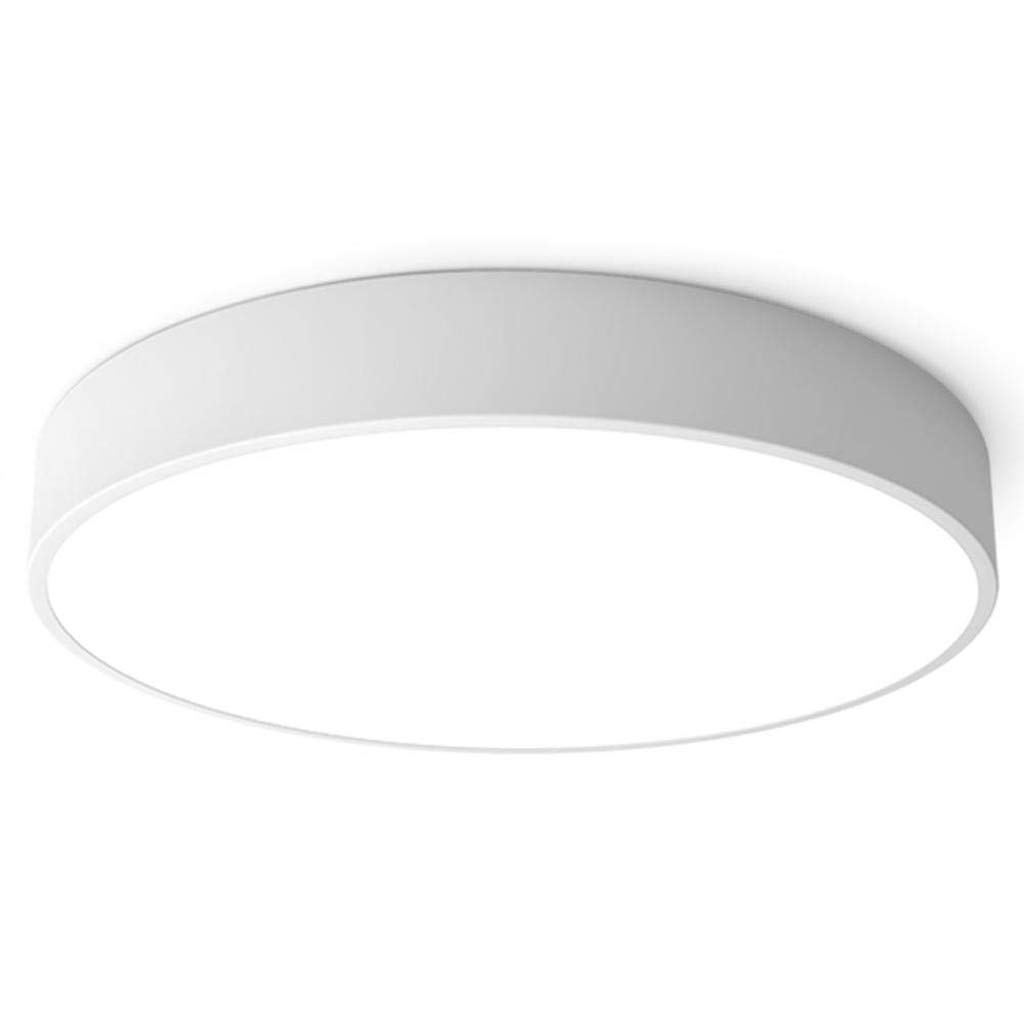 Éclairage de placard rond blanc pour en finir avec les zones sombres dans le dressing