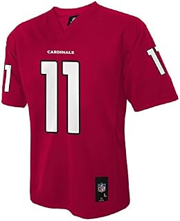 NFL Youth Boys 8-20 MID-TIER JERSEY -TMC FITZGERALD CARDINALS Wine L (14-16)