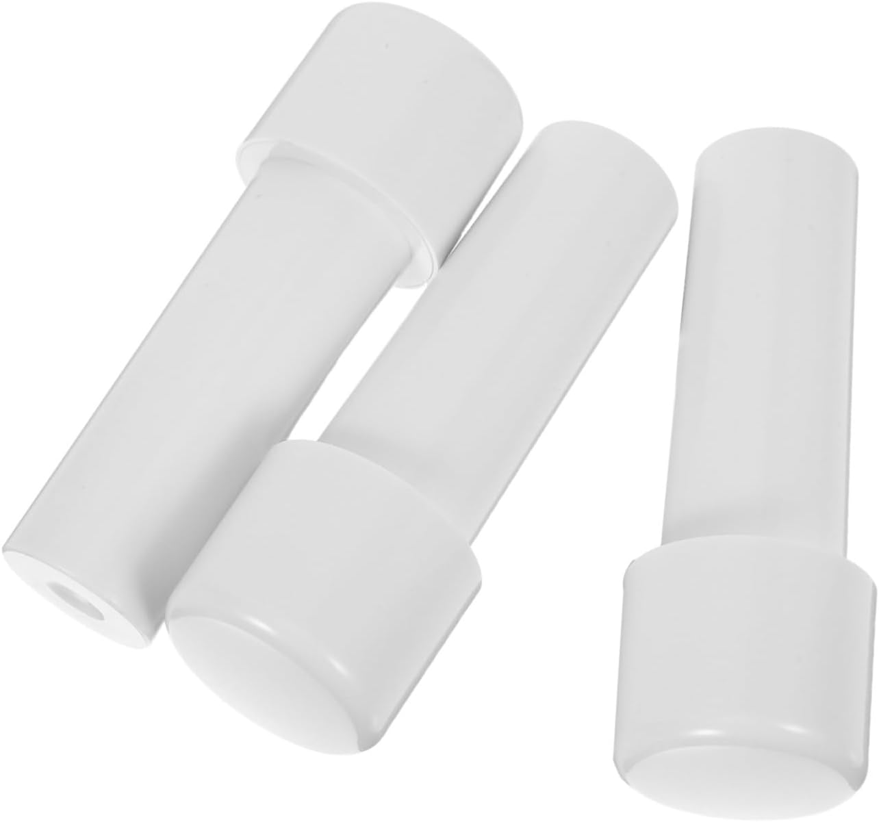 Garneck 3pcs Meat Grinder Plunger Pusher Solid Food Pusher Replacement Rod Compatible with Philips Ph012 for Commercial and Home Sausage Making