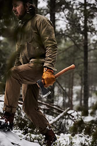 1844 Helko Werk Germany Traditional Rheinland Pack Axe - Made In Germany Compact Lightweight Axe For Backpacking Camping Bushcraft Campfire Kindling Long Hatchet - Head 1.5 Lbs, Handle 20 In. (11327) #TOP6