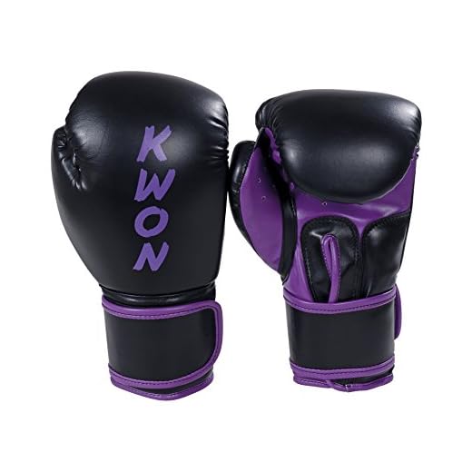 Kwon Boxhandschuhe Training 8 oz + 10 oz schwarz/violett