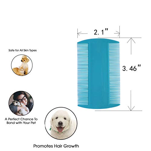 Dog Comb, Pet Tear Eye Stain Remover Combs - Image 5