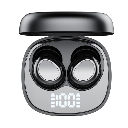 Doubc Schlafkopfhörer Bluetooth 5.4 Mini Kopfhörer, 2025 Neue in Ear Kopfhörer Kabellos mit 45 Stunden Akkulaufzeit, Weiche Ohrhörer Schlafen Sleepbuds, Sanfter Klang Bequem Tragen ohne Druckgefühl