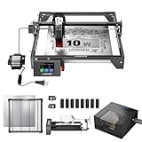 Longer RAY5 10W Laser Cutter and Laser Engraver for Tumblers, Rotary Roller Bundle, 17.3
