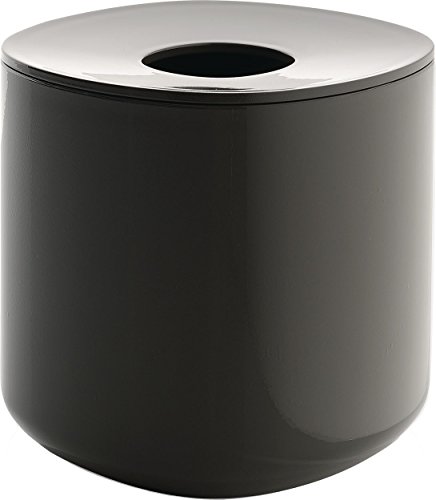 Alessi Birillo Square Tissue Box, Dark Grey