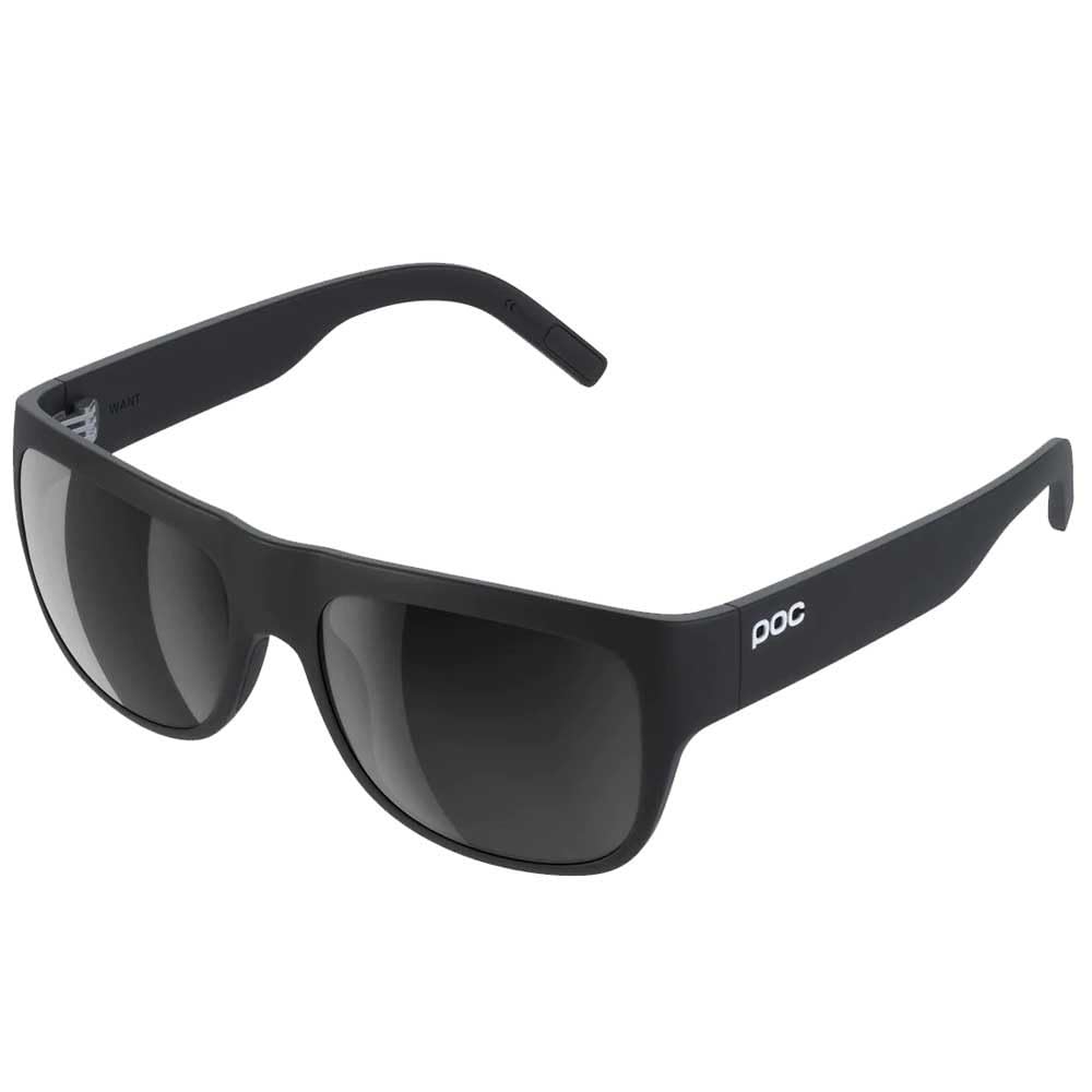 POC Want Polarized – Sport‑Sonnenbrille mit Clarity‑Gläsern, UV400 Schutz, Bio‑Grilamid‑Rahmen, Rutschfestem Sitz & Komfort für Radfahren, Laufen, Outdoor & Alltag