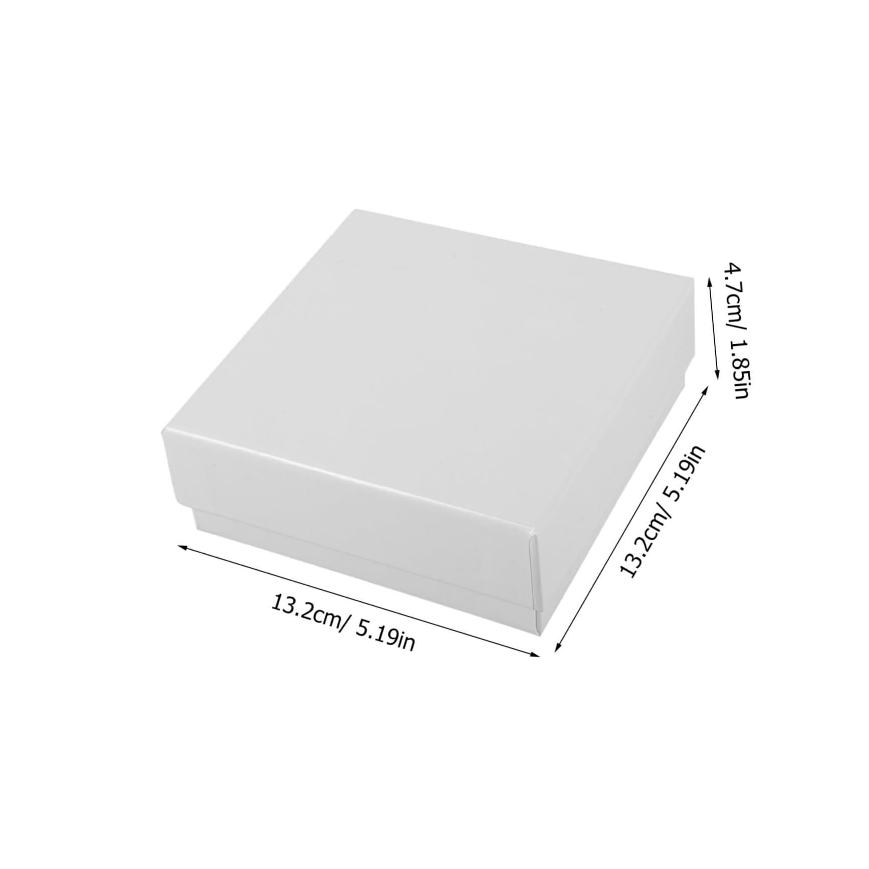 FUNOMOCYA Lab Freezer Box Holder Paper-Made Storage Box 81 Grid Easy Access Flip c