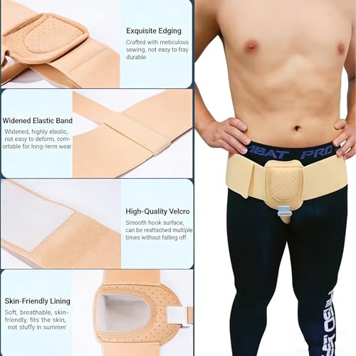 Faja para Hernia para Hombre Banda Ajustable Soporte Inguinal miniatura 3
