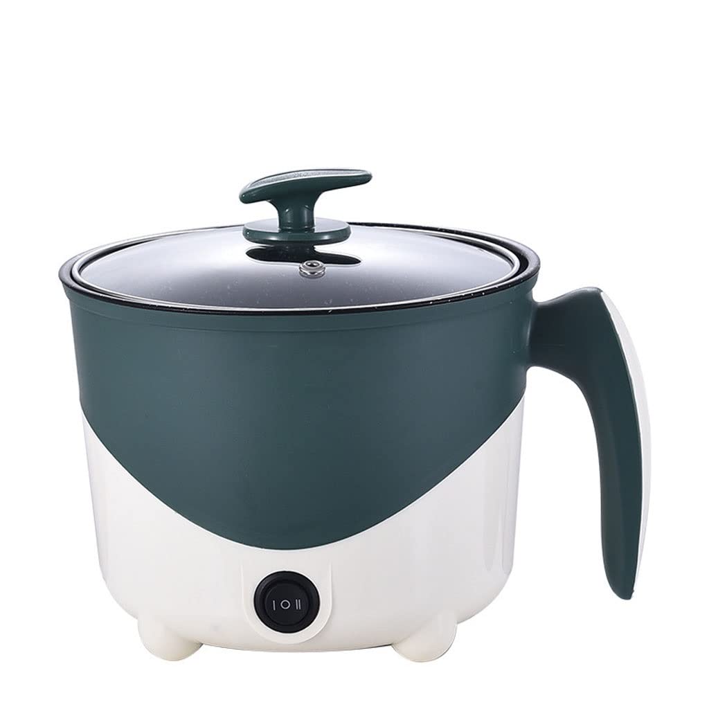 Household Electric Cooking Machine 1-2 People Hot Pot Single Double Layer Non-Stick Pan Multifunction Electric Rice Cooker Color