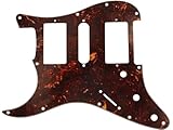  Golpeadores Stratocaster zurdos para EE. UU./Tortuga marrón mexicana HSH