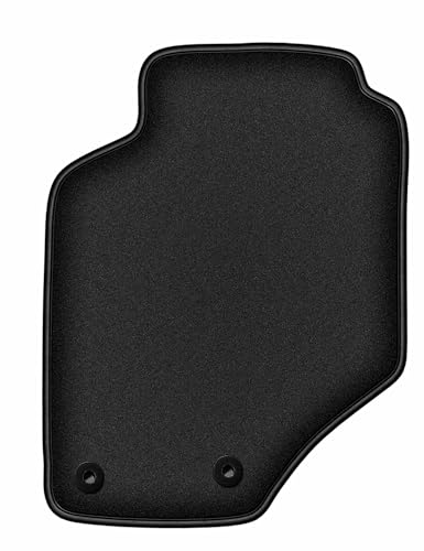 Tapis conducteur Volvo V70 I Break anti glisse en polyamide noir
