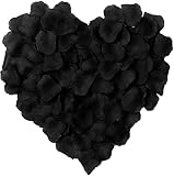 Ocharzy 1000 PCS Rose Petals Fake Rose Petals for Romantic Night, Wedding Flower Decoration, Party,