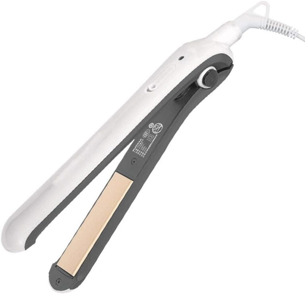 Hair Straightener and Curler,Adjustable Temp Ceramic Tourmaline Ionic Flat Iron for Straightens
