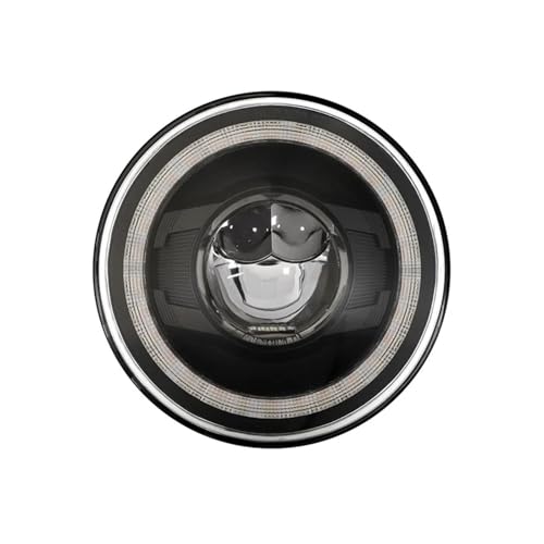 Faros Delanteros Conjunto para Lada 4x4 para Urban para Niva Faro Delantero Universal para Motocicleta Y Coche De 7 Pulgadas con LED Hi-Lo Y Halo Angel Eyes Montaje De Faros