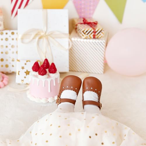 Image of PHIRAMIN Toddler Girl Mary Jane Dress Shoes-Little Girl School Uniform Shoes for Wedding Party