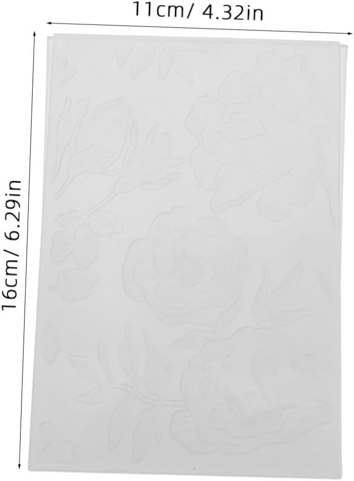 Embossing Template Plastic Embossing Folder for Card Making Craft Tool for Creative Projects for Scrapbooking and Pattern Creation