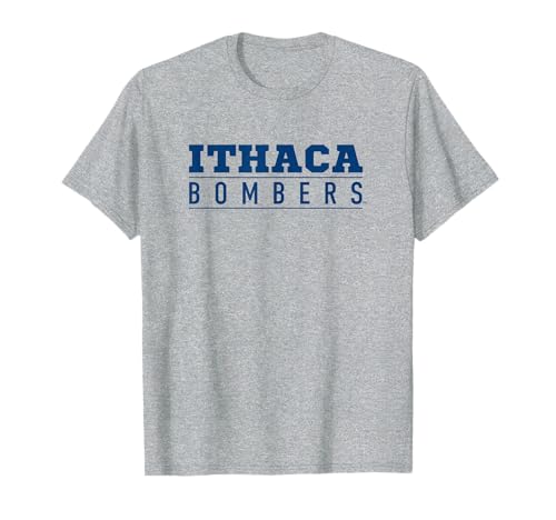 Ithaca College Bombers Between The Lines T-Shirt