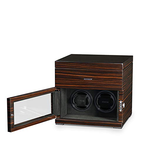 Preisvergleich Produktbild Benson Uhrenbeweger Black Series 2.16 MA Makassar für 2 Automatikuhren