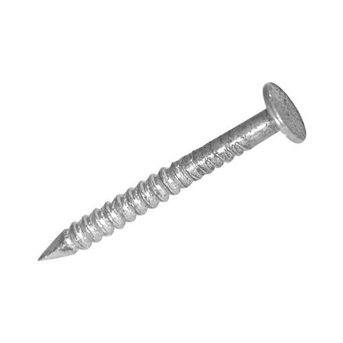 Merriway Silver Bh03631 (500 Gm) 40Mm (1.1/2 Inch) Annular Ring Nail - Pack Of 500 Gm,