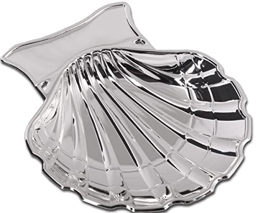 Deam, S.A. Regalos Más de Más - Concha de Bautizo Plateada. con Personalizado. (09317) Cover