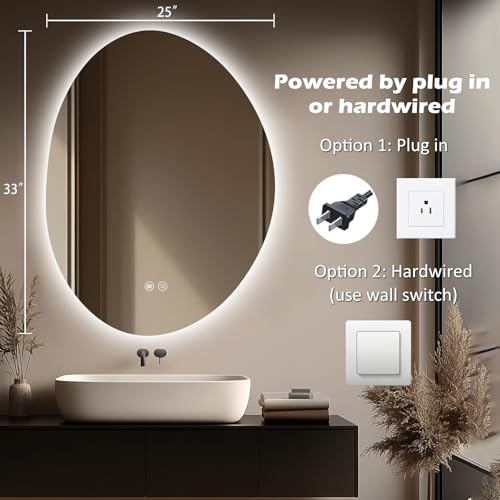 LED Bathroom Mirror with Lights, Now $64.99 - Image 8