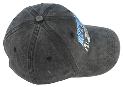 Embroidered City Football Hat for Men Women, Adjustable Unisex Cotton Fans Baseball Cap - Image 5