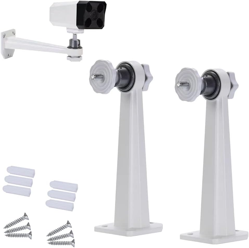 Surveillance Security Camera Mount Bracket, Adjustable Universal Camera Wall Mounting Bracket for IP Cameras,CCTV