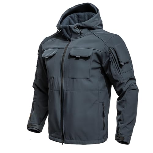 Veste tactique homme veste d'hiver parka polaire imperméable vêtement de ski
