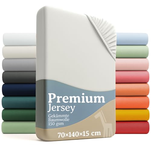 Laleni Premium Spannbettlaken Baby 70x140 | Oeko-TEX zertifiziertes Bettlaken aus 100{e4a8478925cb7a87f752eba4c207ac87e047299c0c0a6e35c4f432ab549cf451} Baumwolle in Ivory Laleni Premium Spannbettlaken Baby 70x140 | Oeko-TEX zertifiziertes Bettlaken aus 100{e4a8478925cb7a87f752eba4c207ac87e047299c0c0a6e35c4f432ab549cf451} Baumwolle in Ivory