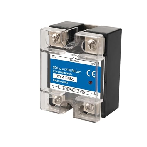 Relé SSR monofásico 10A para eliminar chispas y ruidos en tableros de control