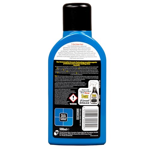 Removedor de rayones T-Cut Color Fast Midnight Blue 17 Oz y Aplicador miniatura 2