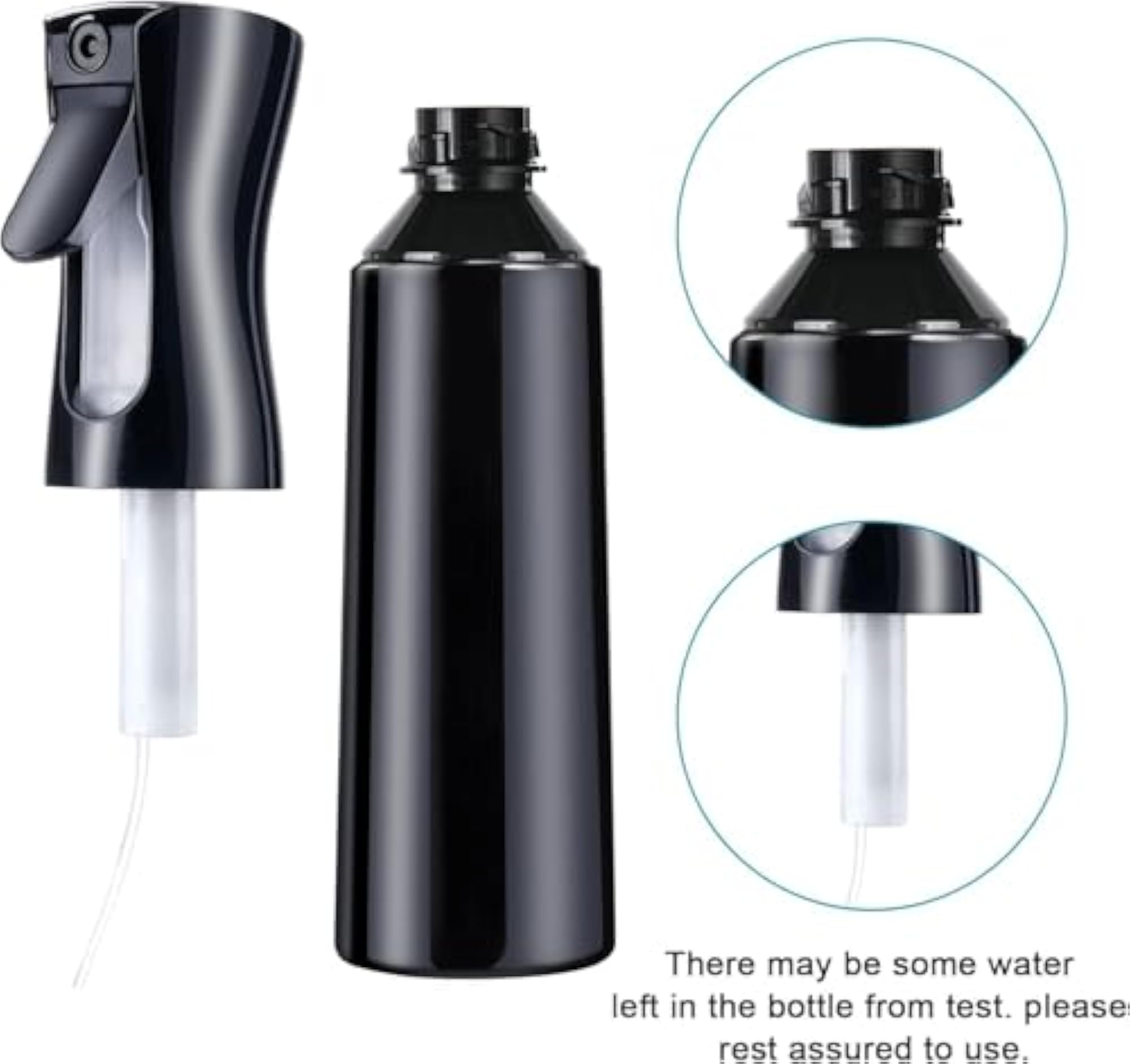 300ml Refillable Empty Mist Water Spray Bottle