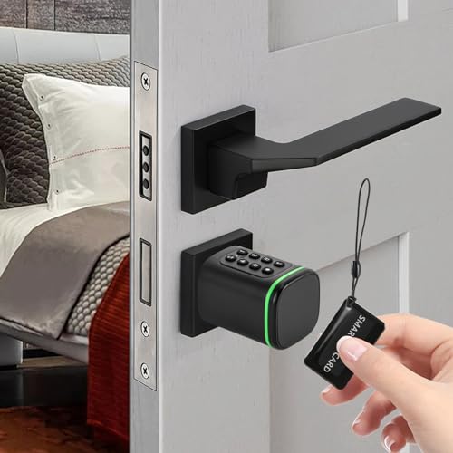 Serrure de porte électronique connectée code intelligent entrée maison - 3