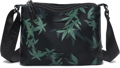 Misura 24,9 x 9,9 x 15,2 cm e pesa solo 0,3 kg, questa borsa leggera offre una capacità sorprendente. È ideale per trasportare telefono, chiavi, trucco, salviette e lozioni, perfetto per l'uso quotidiano senza l'ingombro di una borsa grande.