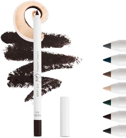 Lamel No Smudge Waterproof Gel Eyeliner Pencil – Deep Brown